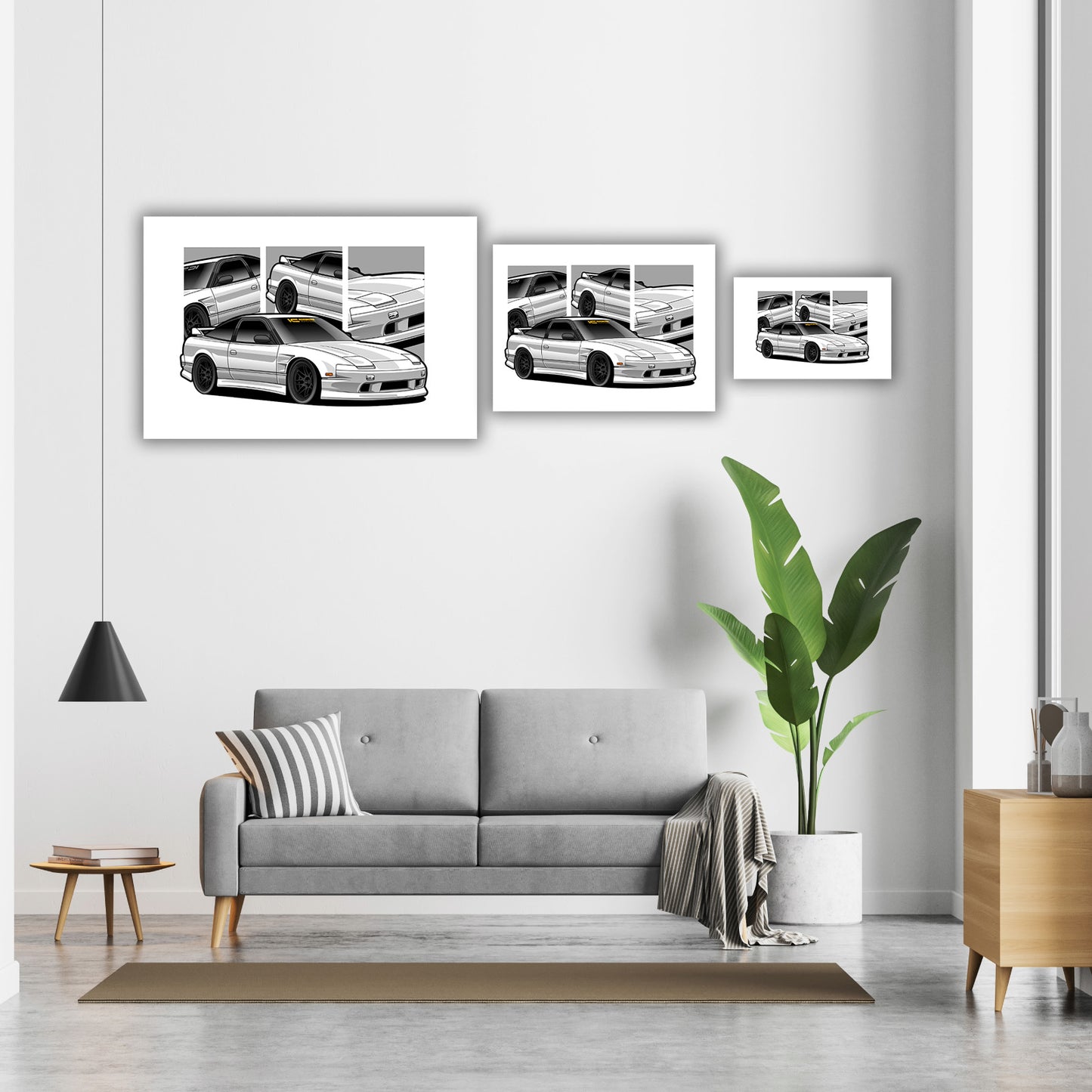 Nissan 180sx RPS13 JDM Car Poster | Kansei Street