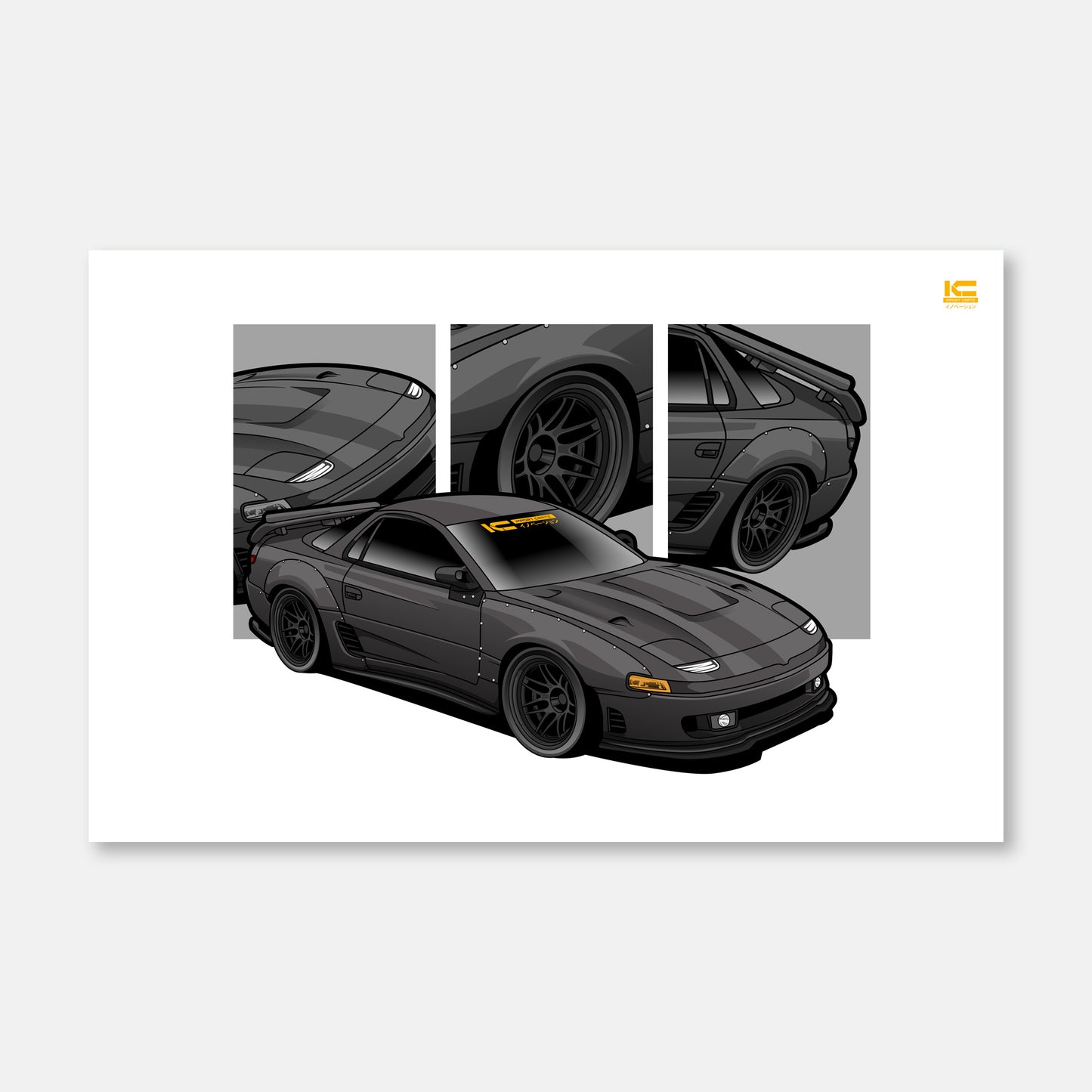 3000GT Street Racer Poster - Kansei Street