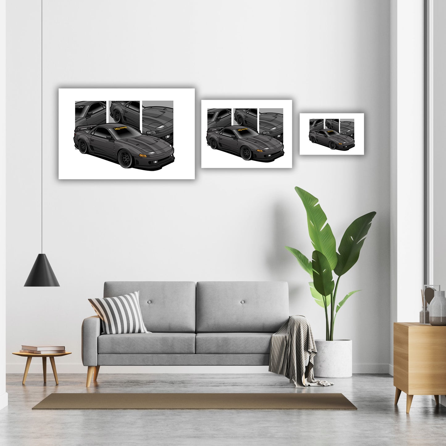 Mitsubishi 3000GT Z16A JDM Car Poster | Kansei Street