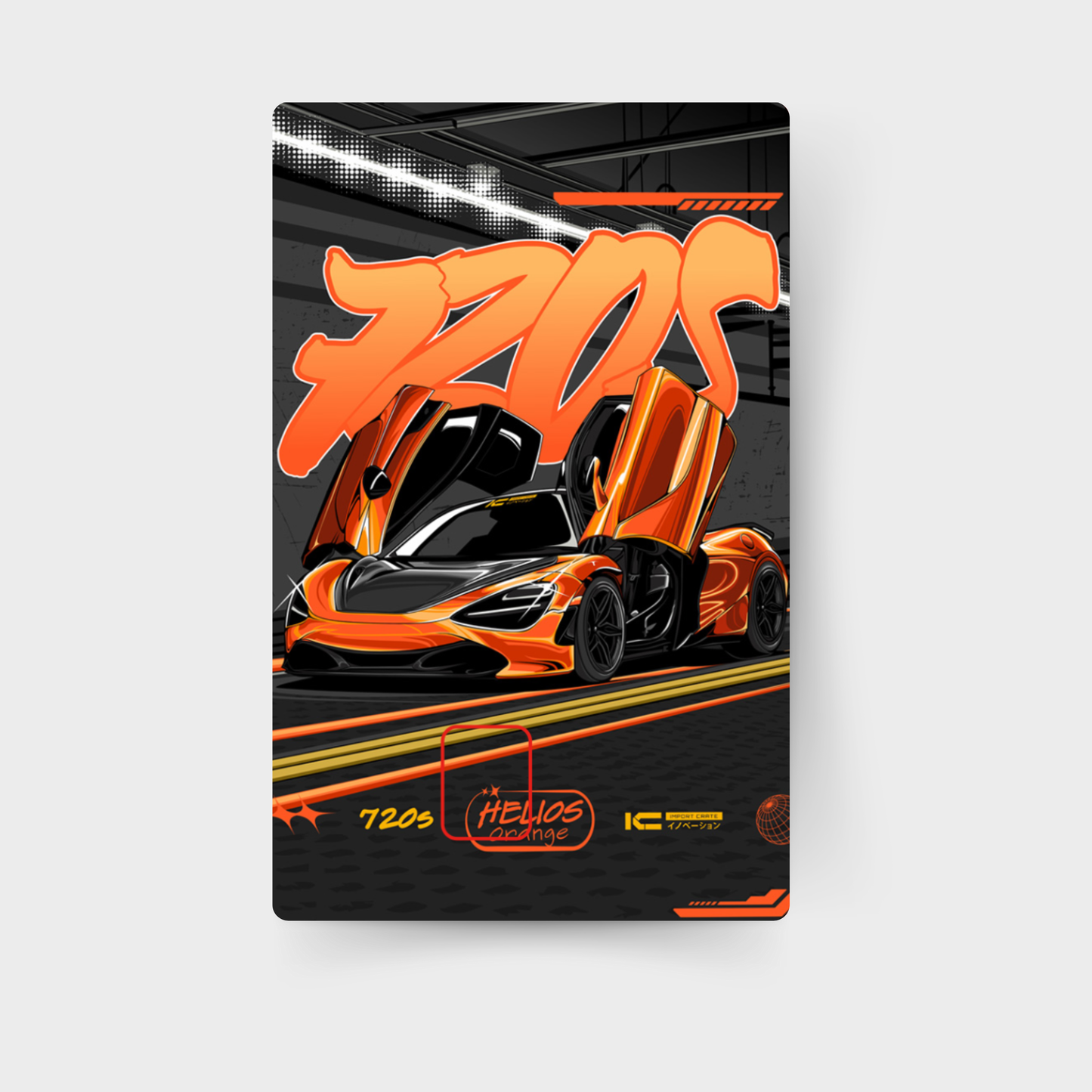 720s Helios Card Wrap