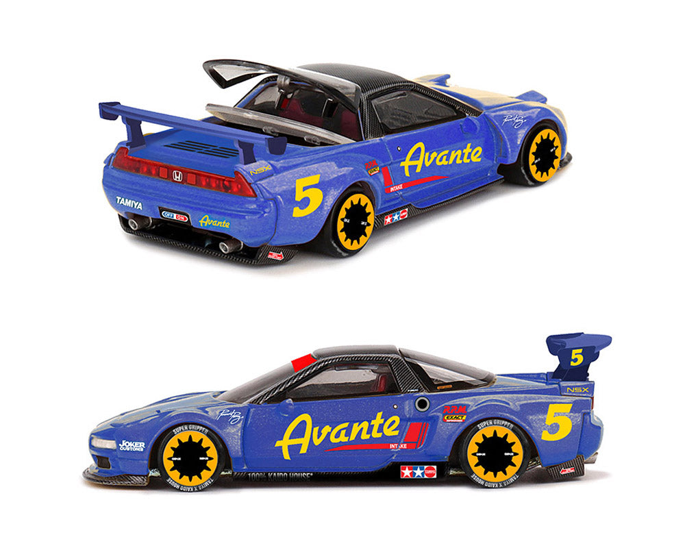 (Preorder) Kaido House x Mini GT Honda NSX Tamiya X Kaido House Avante V1- Blue (FREE SHIPPING)
