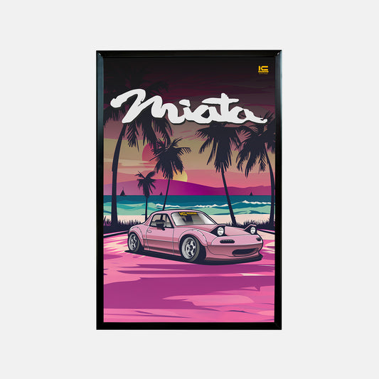 California Miata Art Print - Ikigai Collective