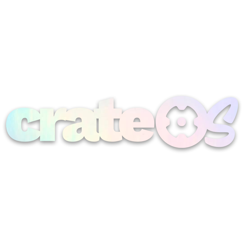 CrateOnScene Sponsored Car Decal - Holographic