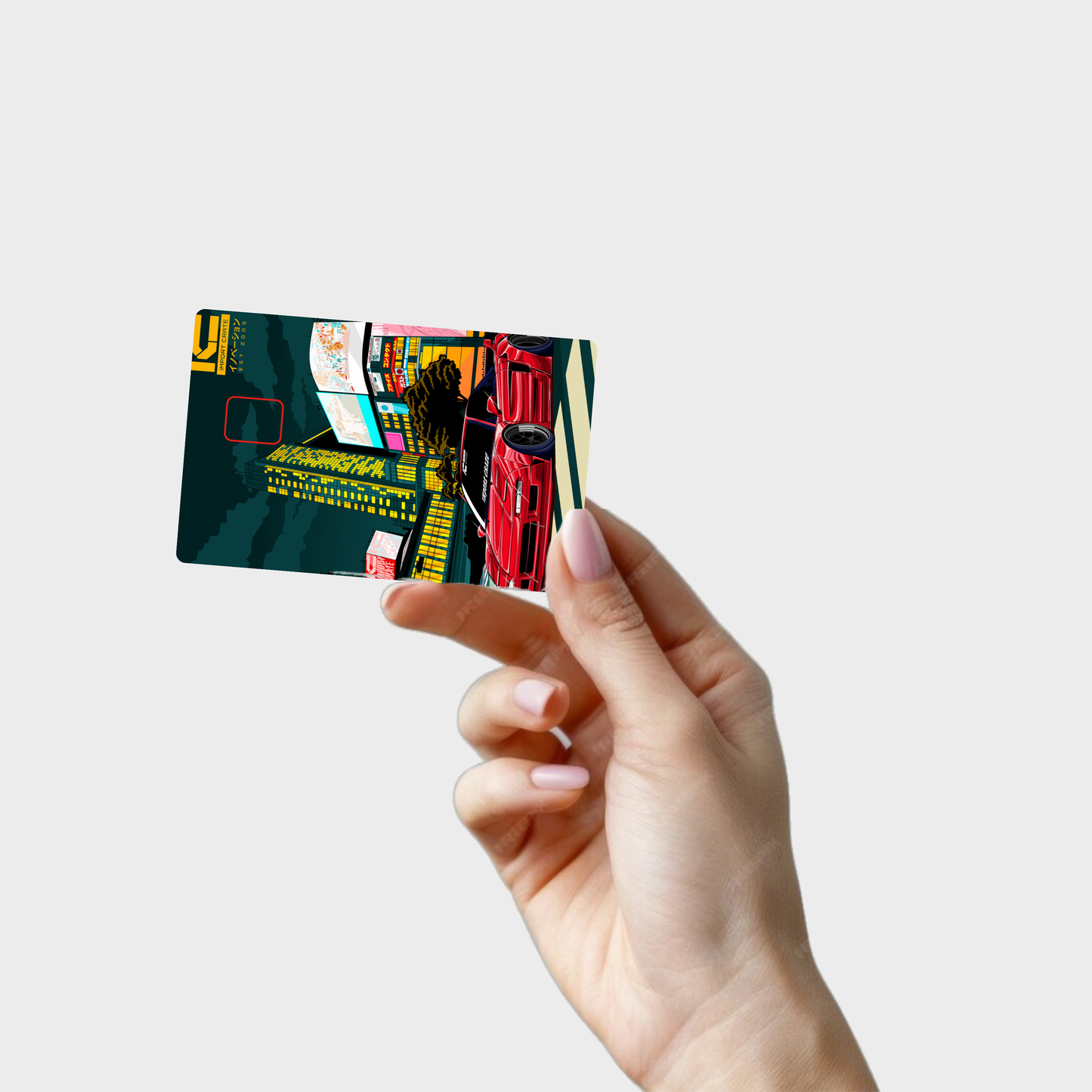 Downtown Japan NSX - IC Card Skin