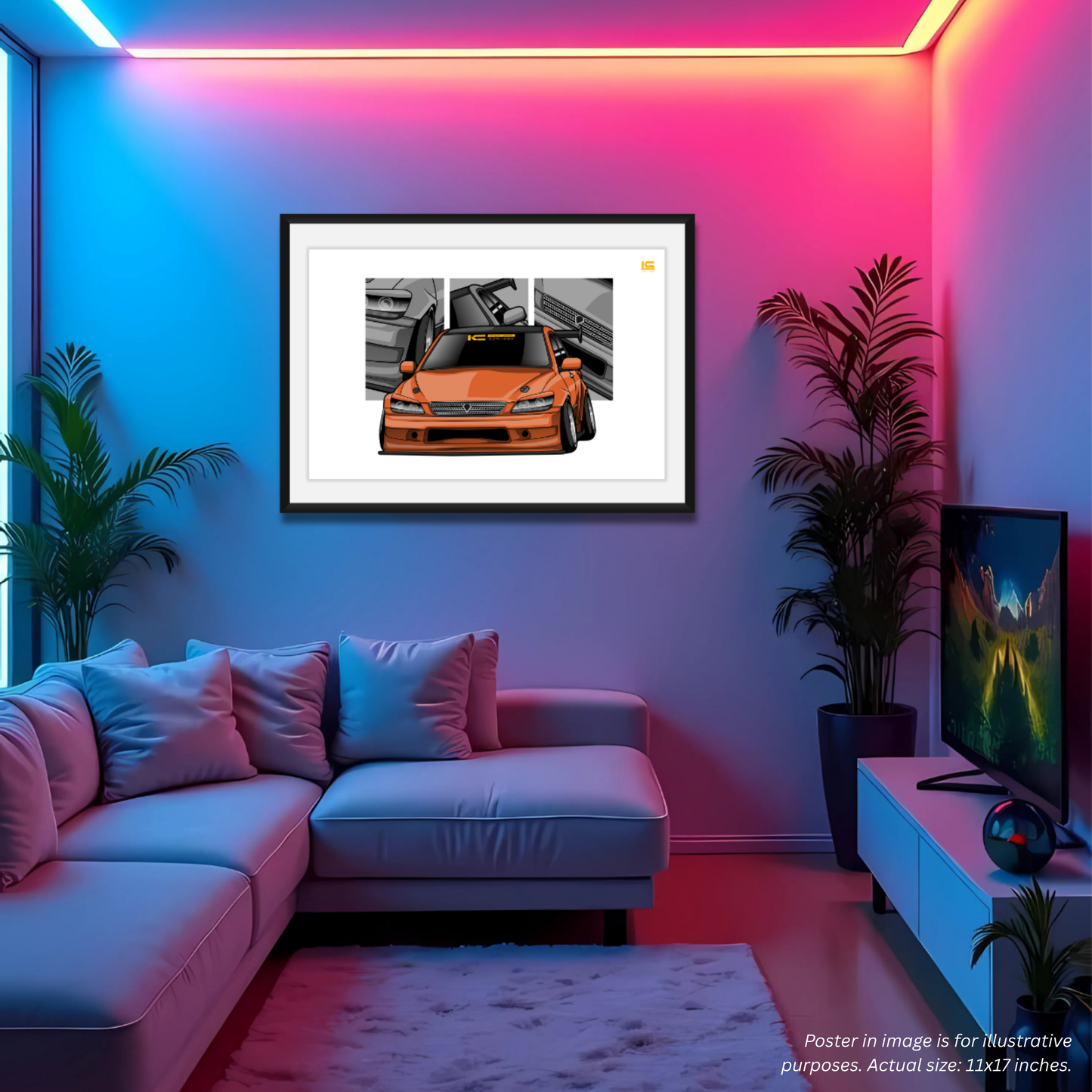 IS300 Street Racer Poster - Kansei Street
