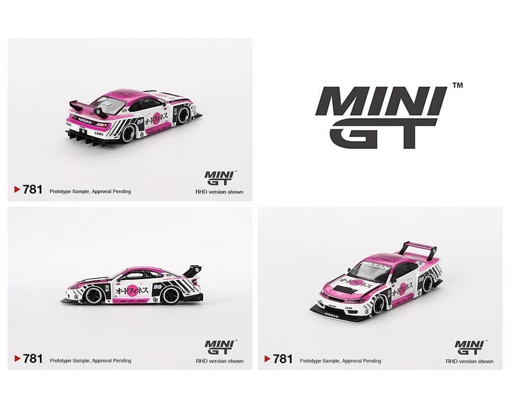 Mini GT 1:64 Nissan LB-Super Silhouette S15 SILVIA Auto Finesse SEMA 2023