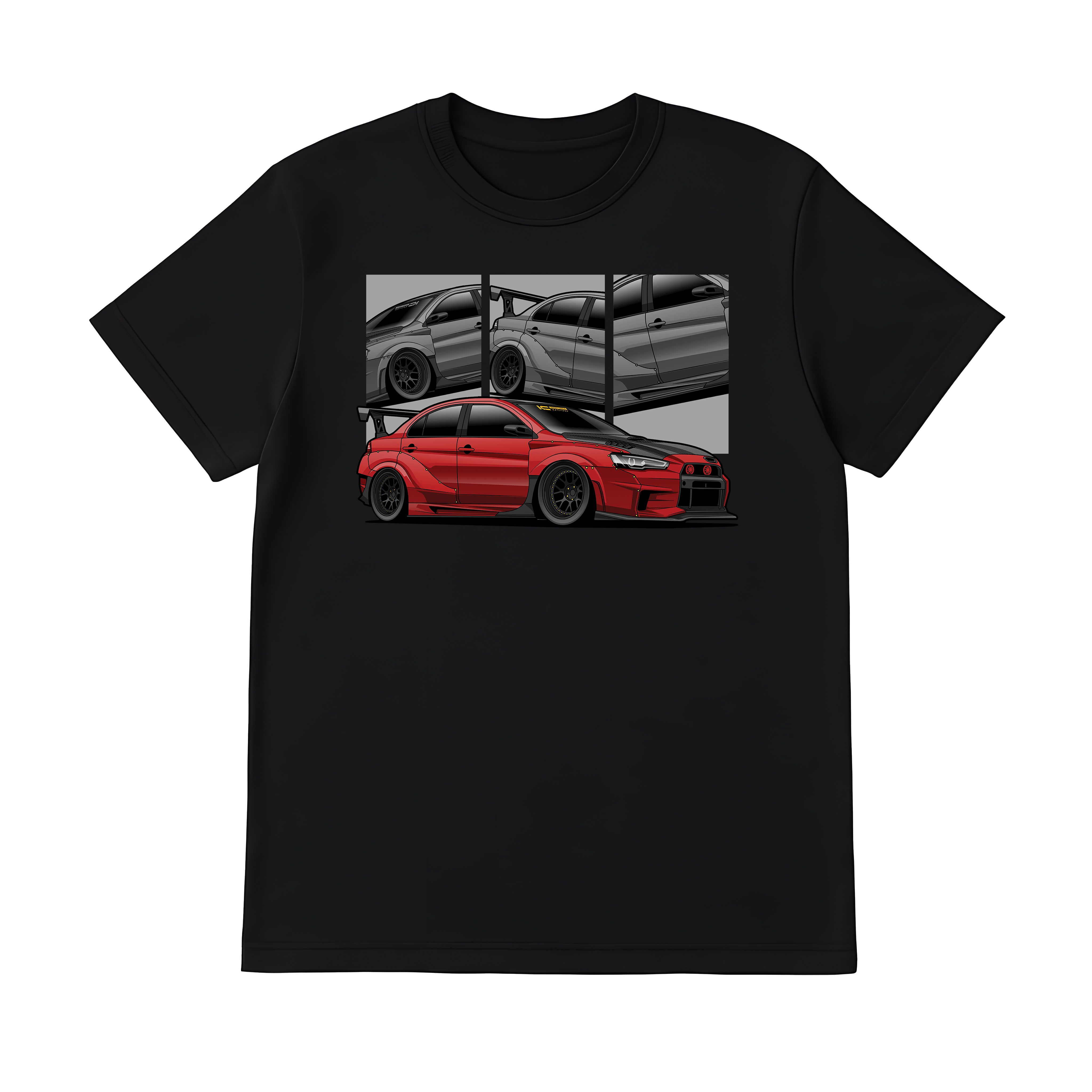 トップス 60s lancer s/s rayon shirt Mitsubishi Lancer EVO X MR T-Shirt – Import Crate