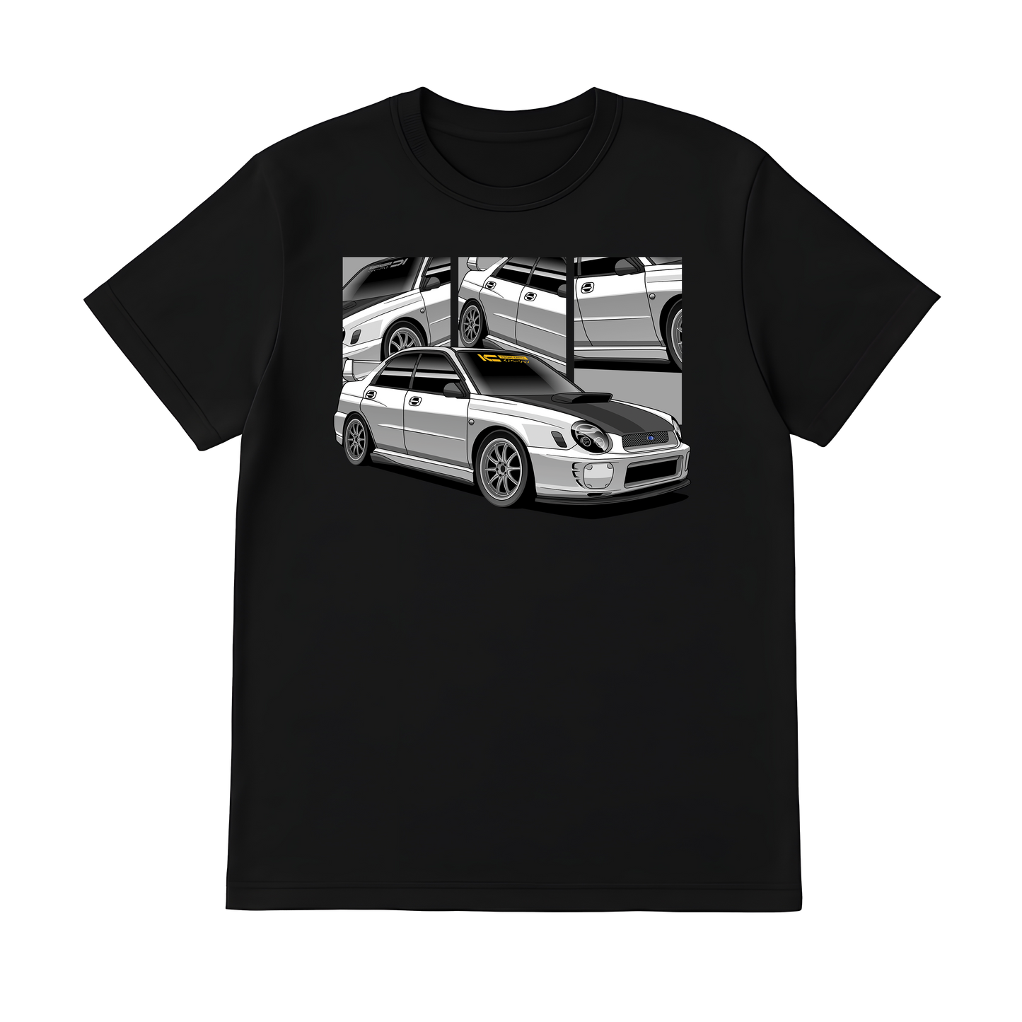 Subaru WRX STI -Bug-Eye (White) JDM Car Shirt | Kansei Street