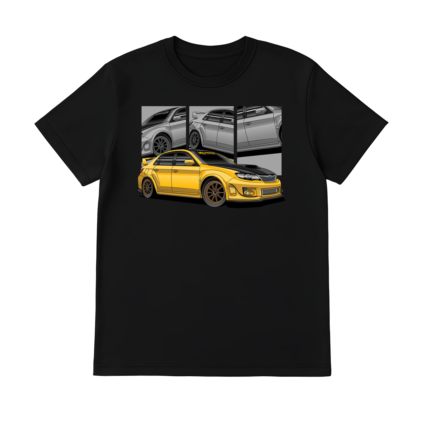 Subaru WRX STI - Stink Eye (Yellow) JDM Car Shirt | Kansei Street