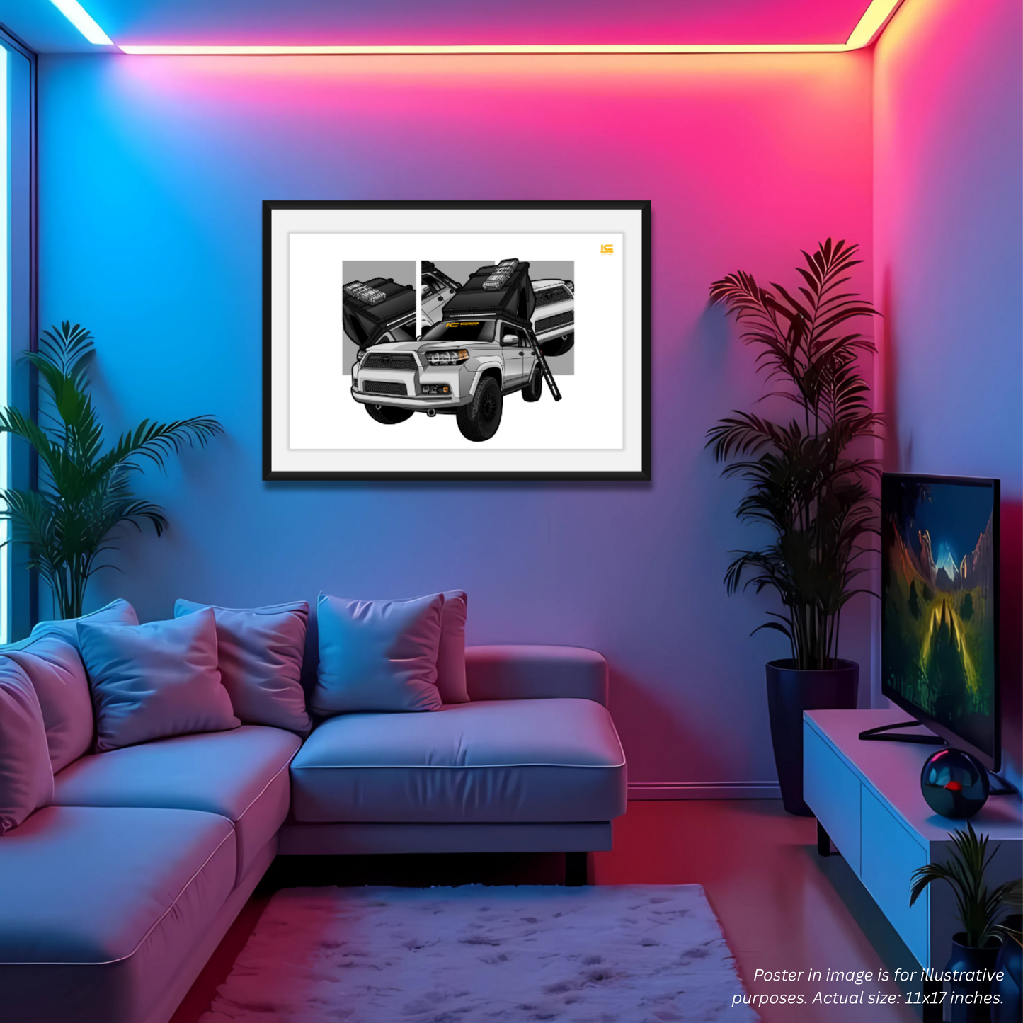 4Runner Off-Roading Poster - Kansei Street