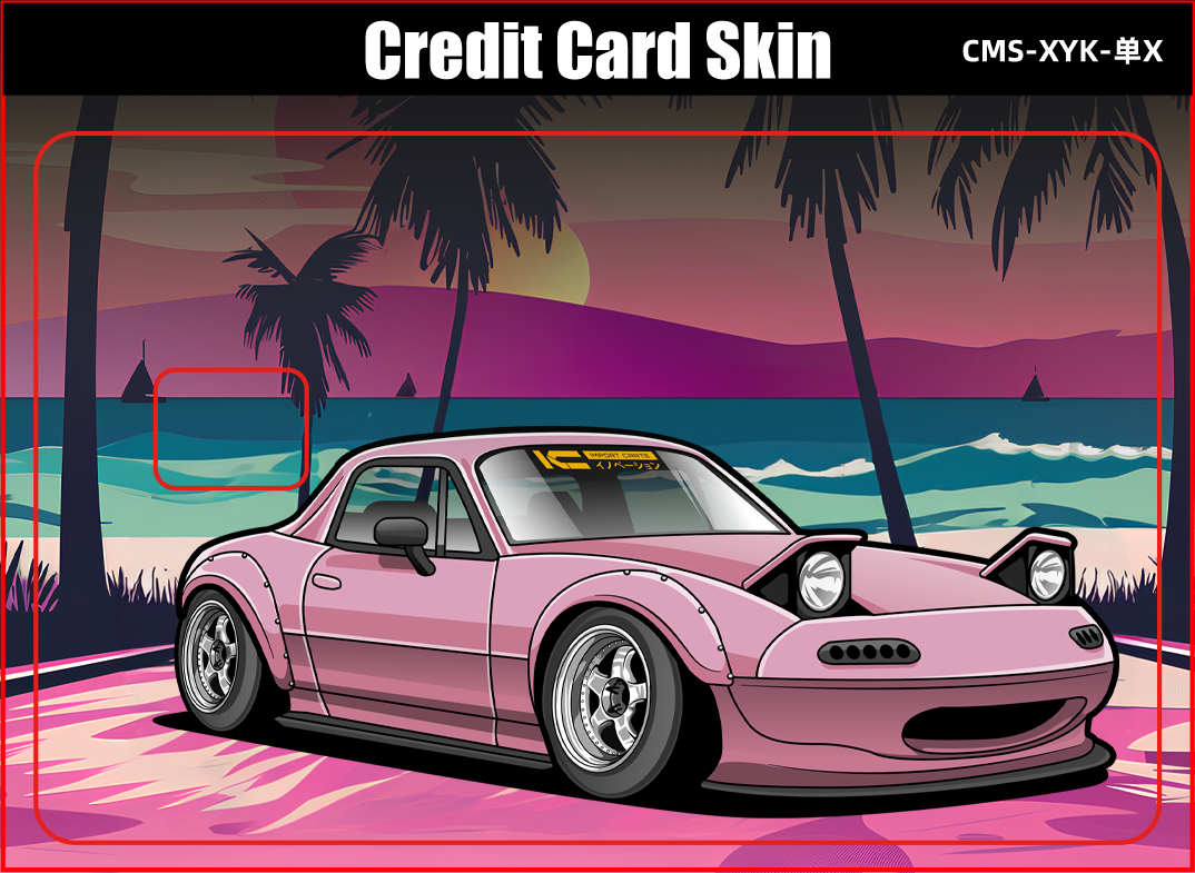California Miata Card Wrap