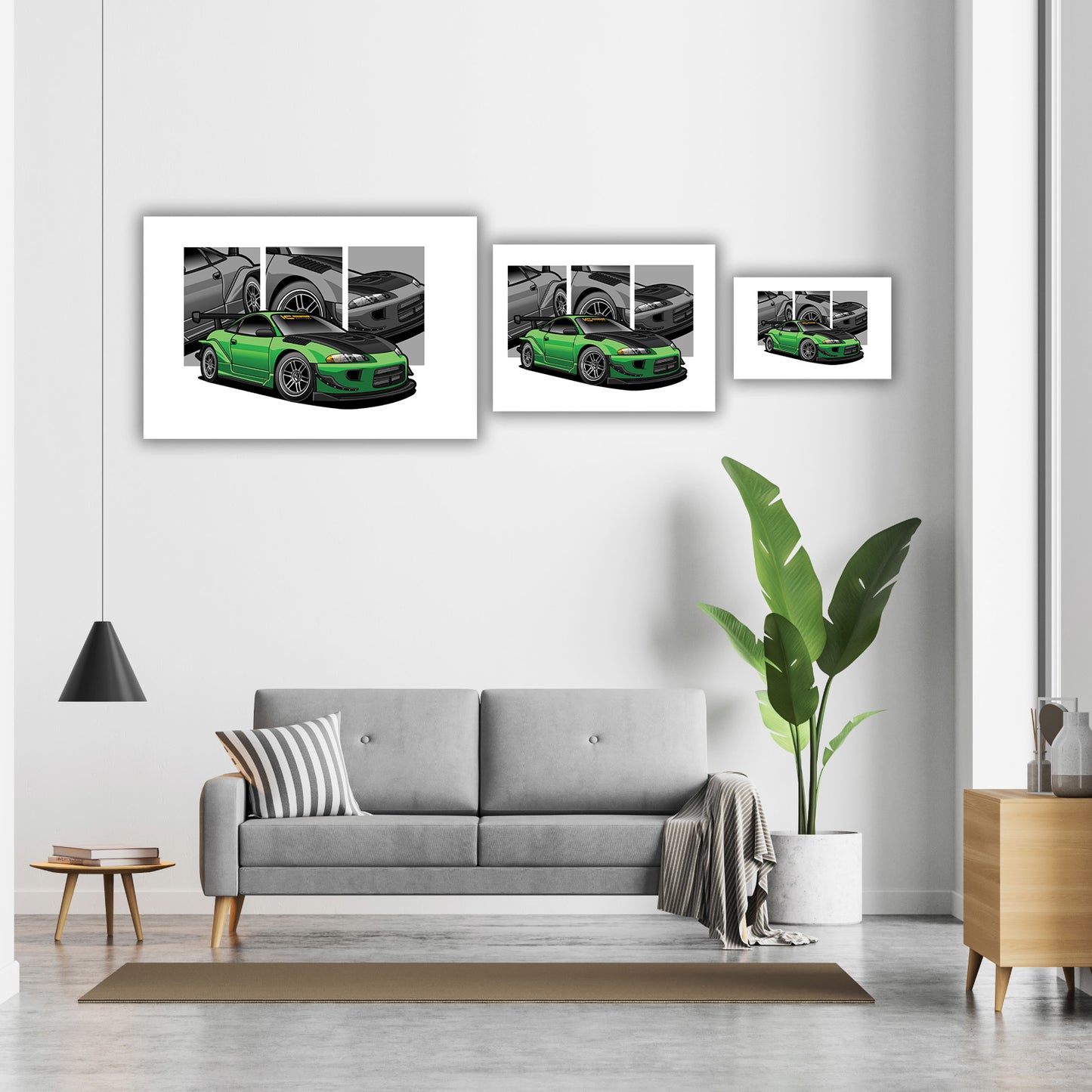 Mitsubishi Eclipse 2G JDM Car Poster | Kansei Street