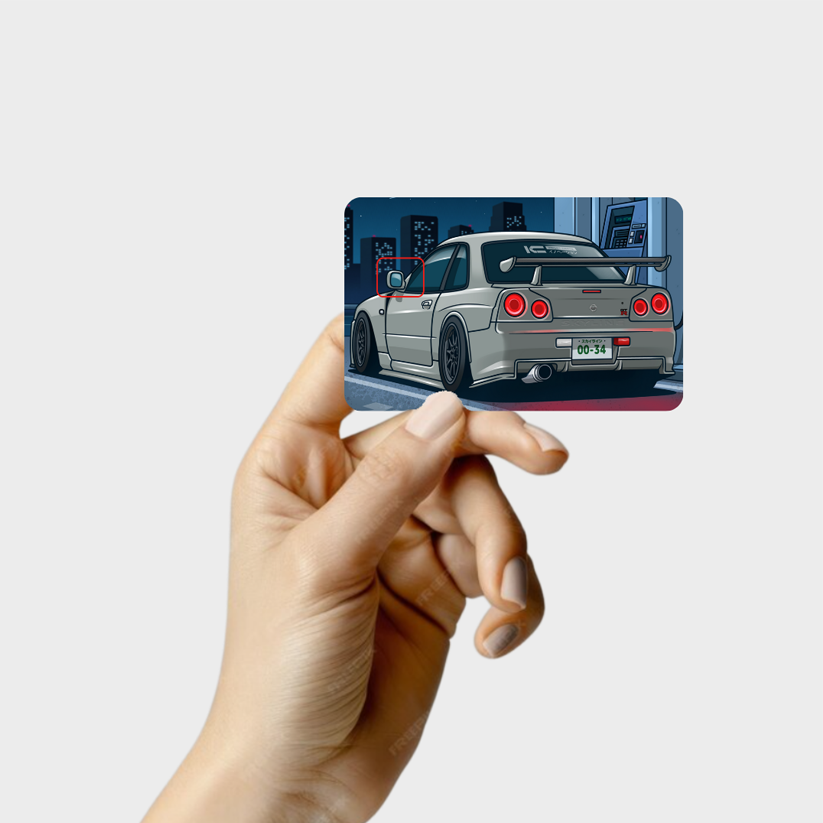 GT-R Refuel Zone Card Wrap
