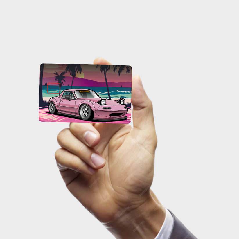 California Miata Card Wrap