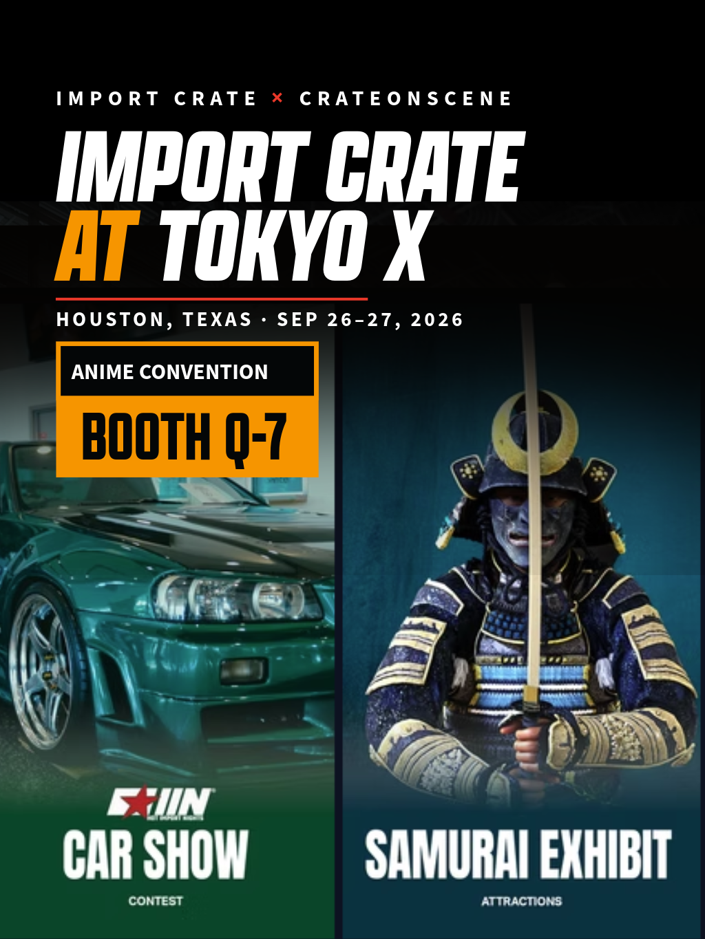 Import Crate at Tokyo X 2026