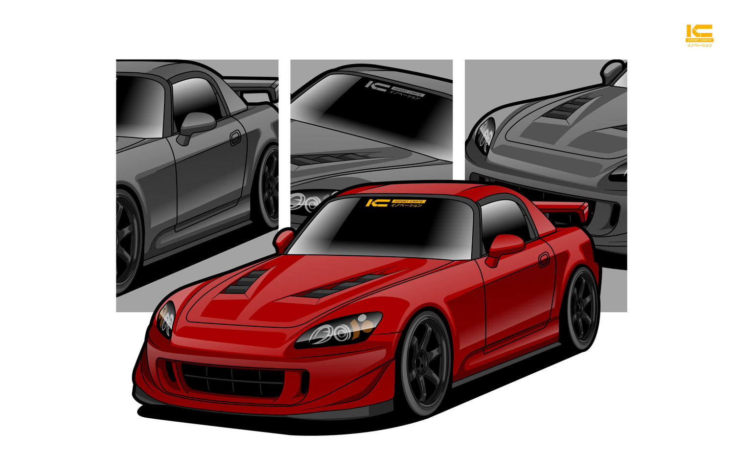 Honda S2000 Posters, Apparel & Car Culture Merch