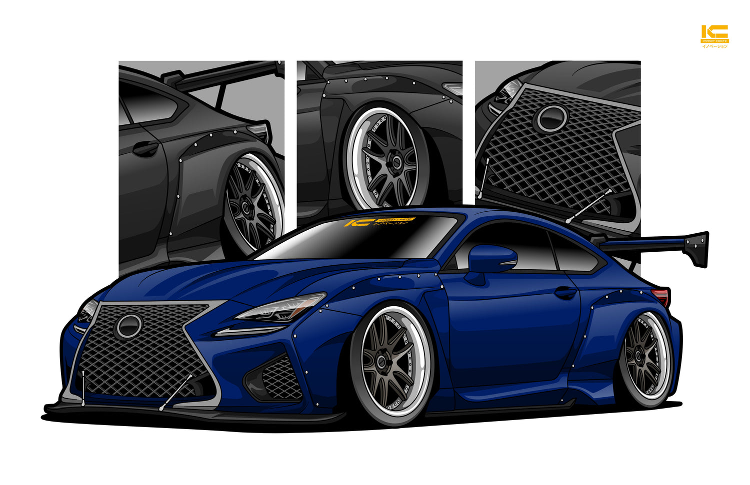 Lexus Performance Posters, Apparel & Car Culture Merch