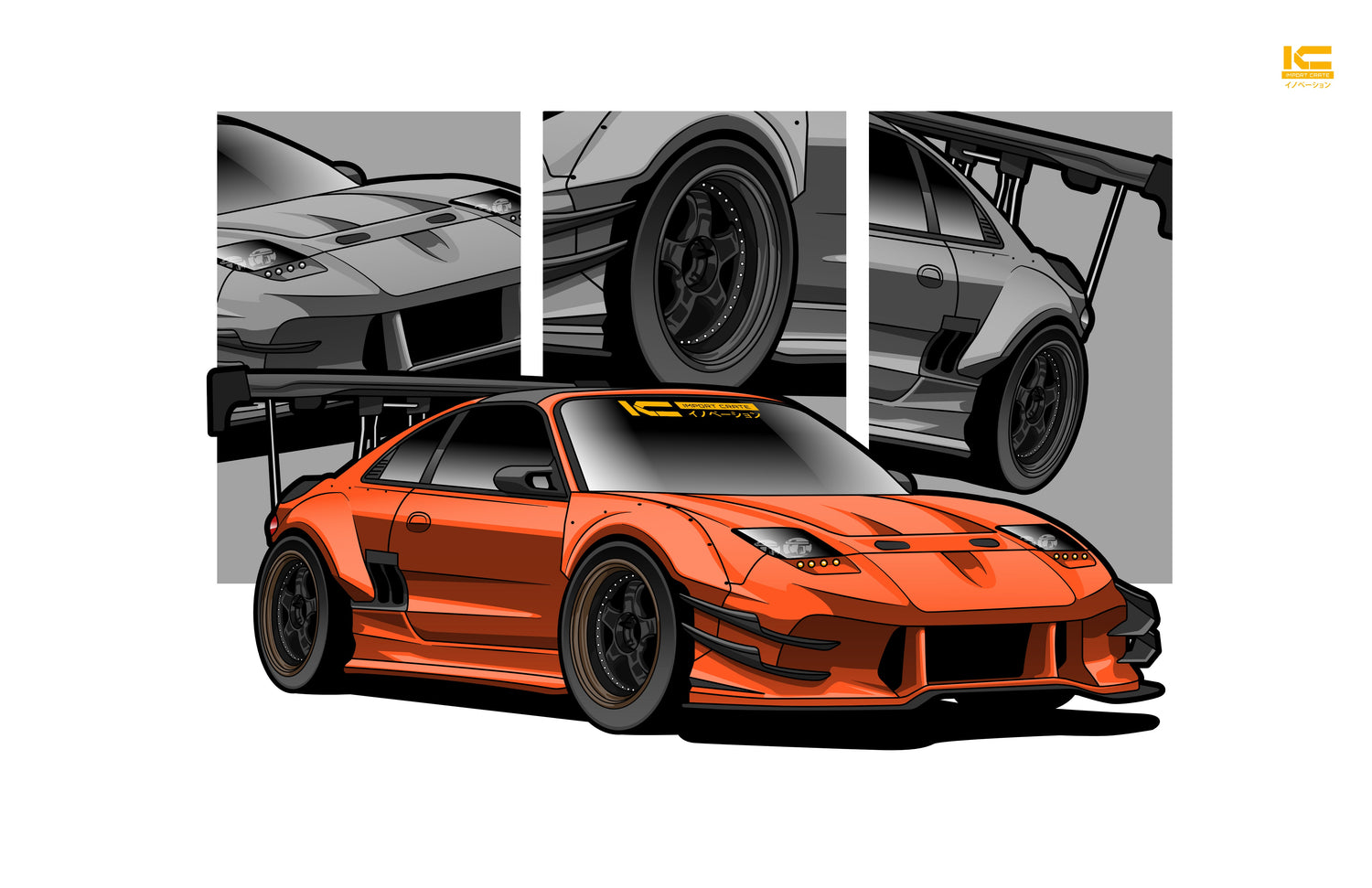 Toyota MR2 Posters, Apparel & Car Culture Merch
