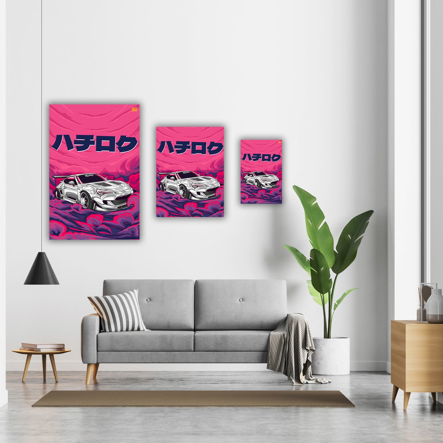 Toyota GR86 JDM Car Poster - Cloud Drift | Ikigai Collective