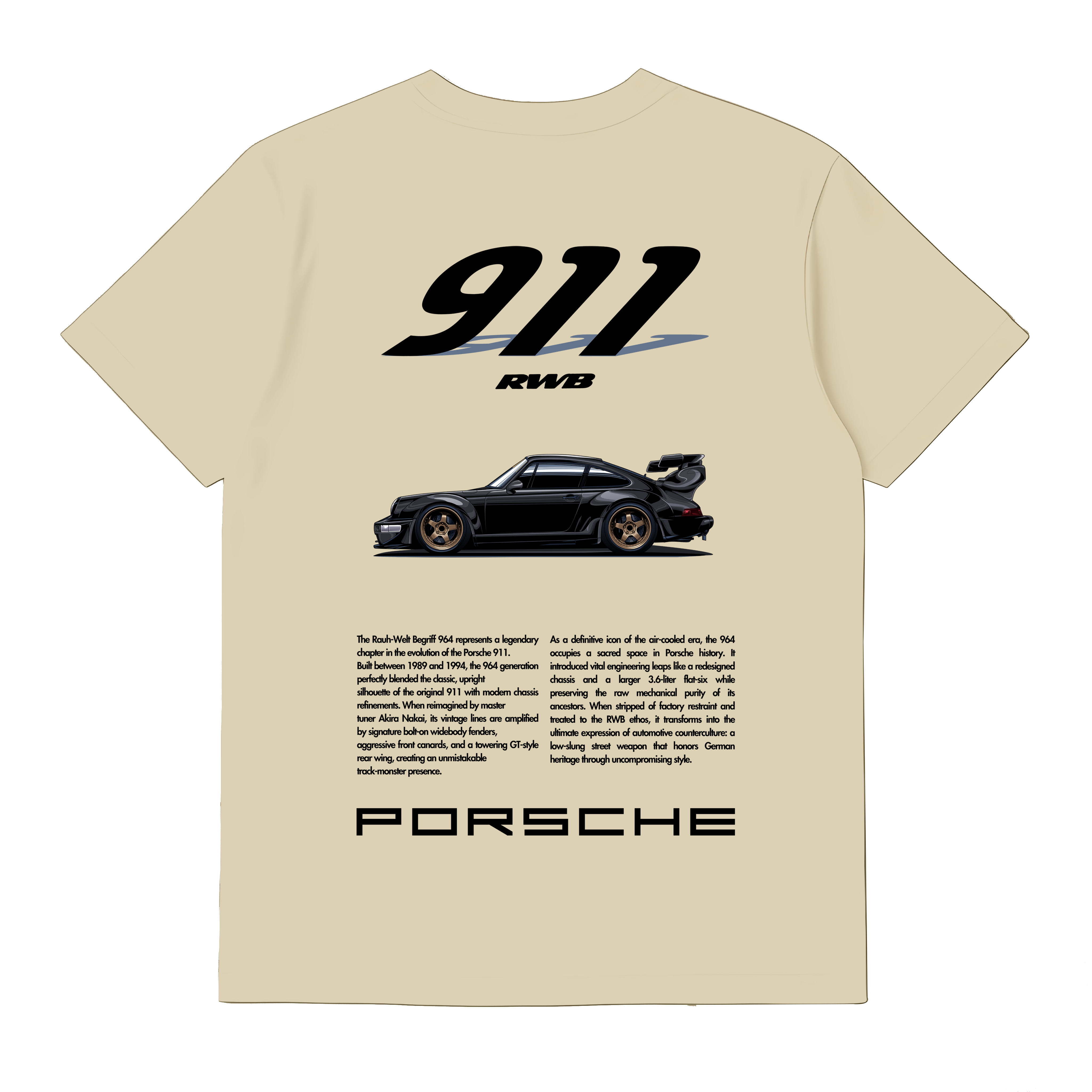 911 RWB Type R T-Shirt - 911 Legend