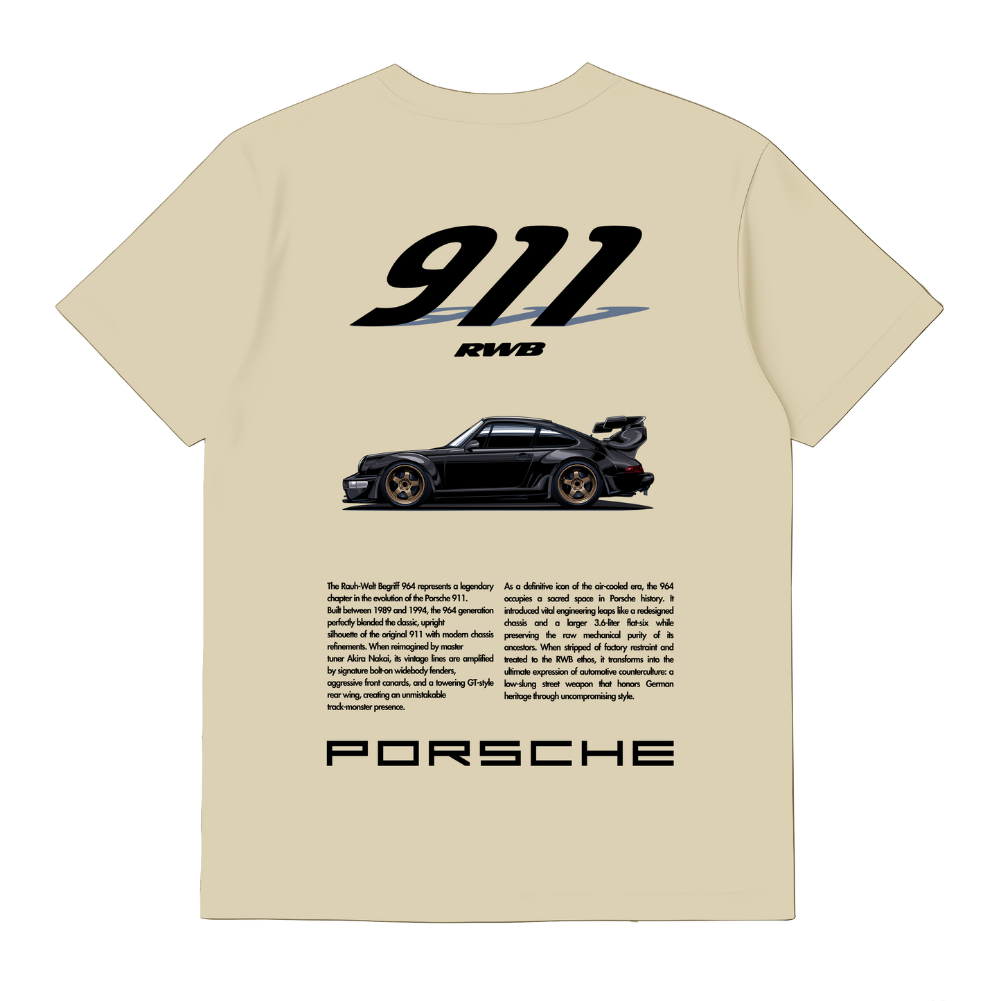 911 RWB Type R T-Shirt - 911 Legend