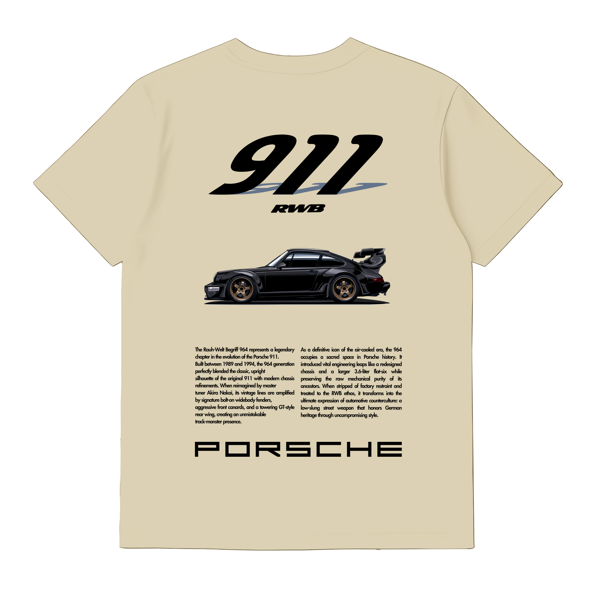 911 RWB Type R T-Shirt - 911 Legend