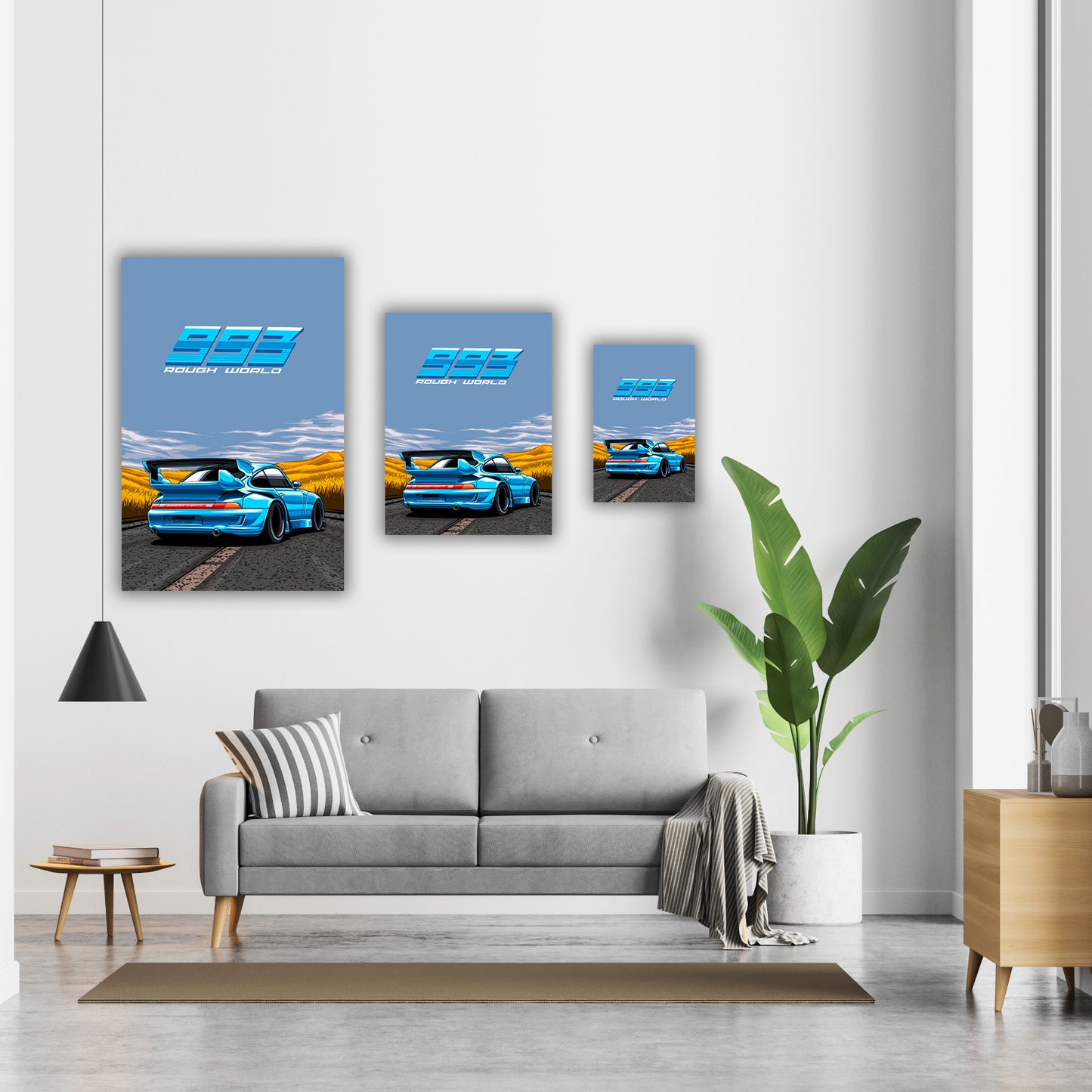 Porsche 933 Poster - Rough World | Ikigai Collective