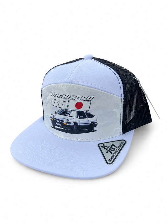 Toyota AE86 JDM Trucker Cap - Hachi Roku