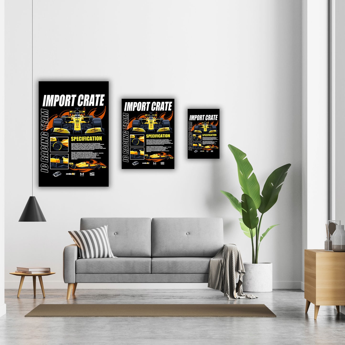 IC1 Racing Team Poster | Ikigai Collective
