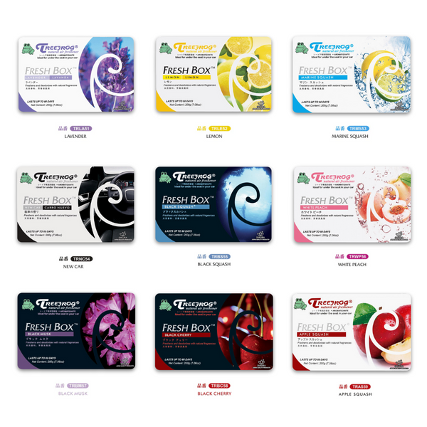 Treefrog Fresh Box – Official Distributor | All 16 Scents