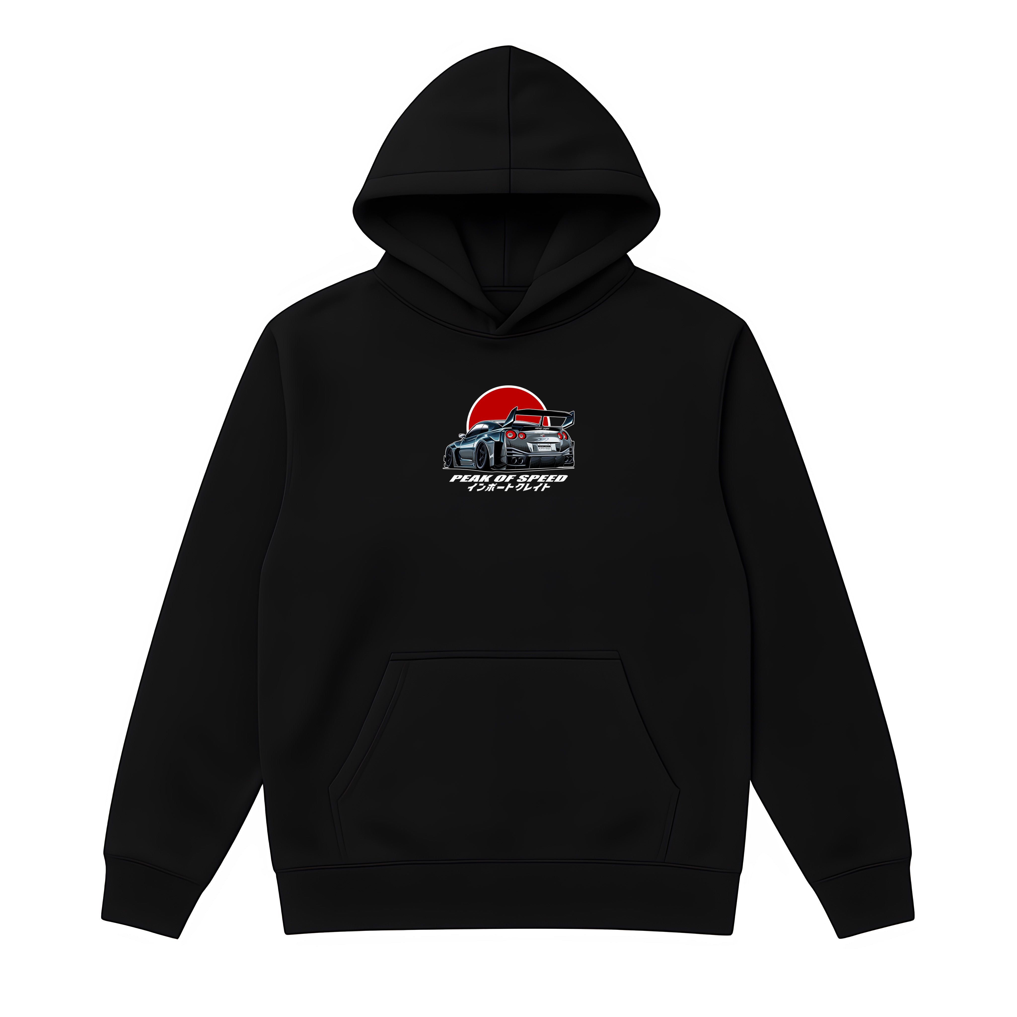 Nissan GT-R R35 JDM Hoodie – Peak of Speed | Japanese Car Culture