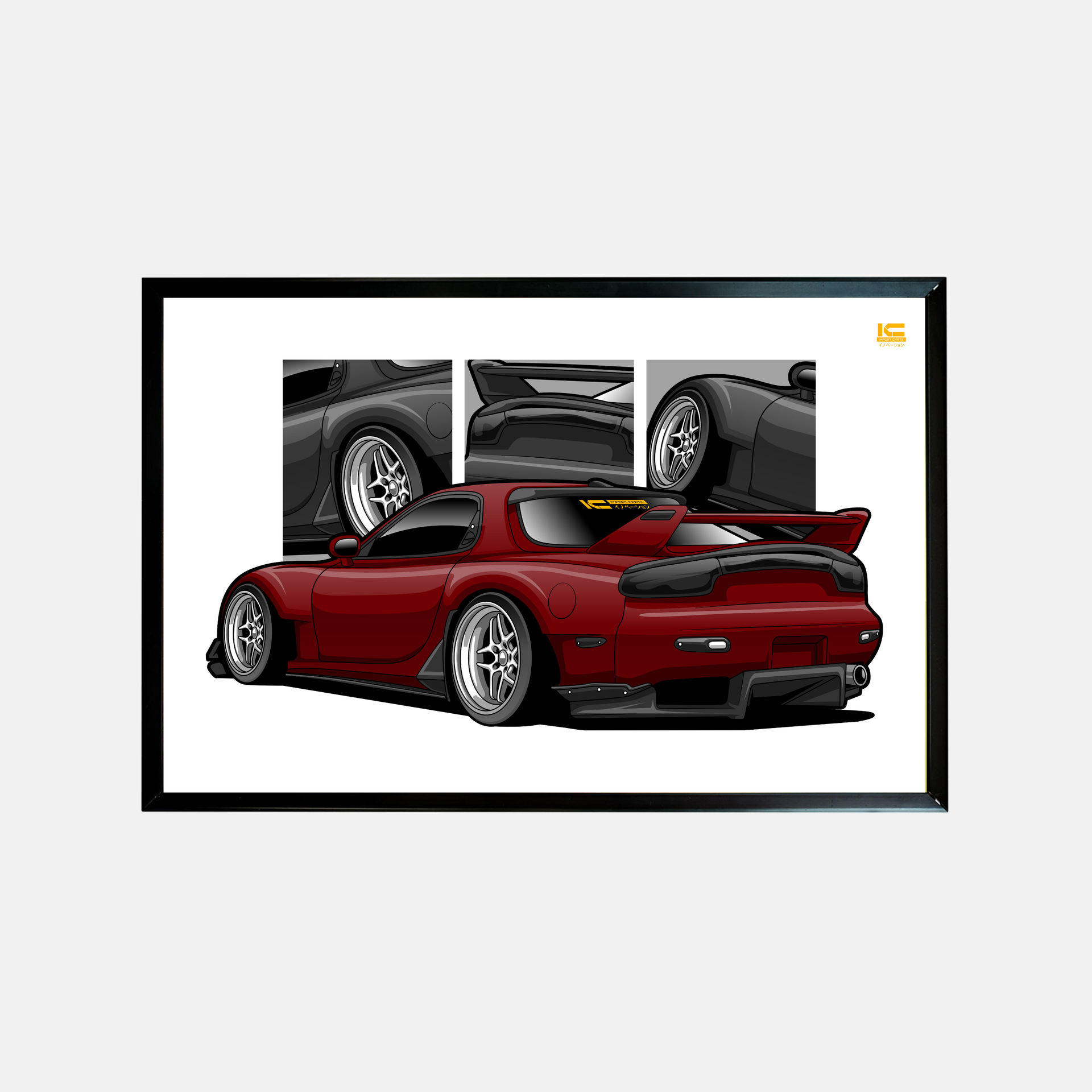 EIDOLON 1/43 Mazda RX-7 (FD3S) Mazda Speed GT-Concept Black