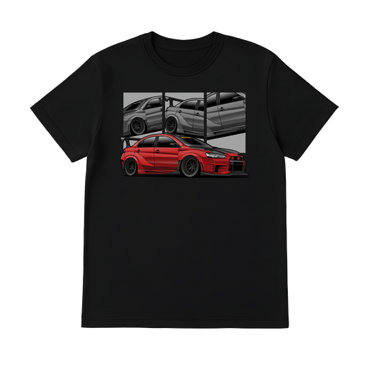 Mitsubishi Lancer EVO X MR JDM Car Shirt | Kansei Street