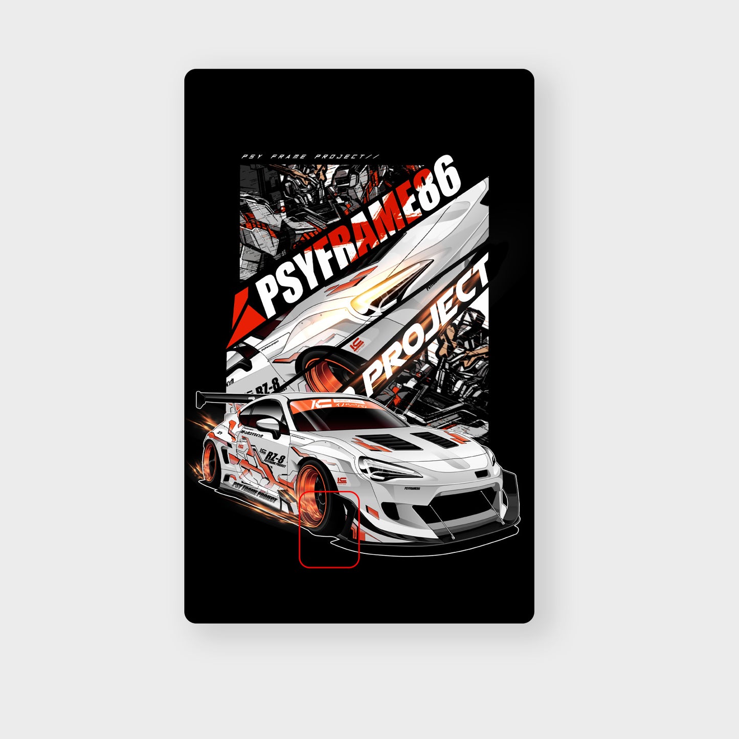 Psyframe 86 - IC Card Skin