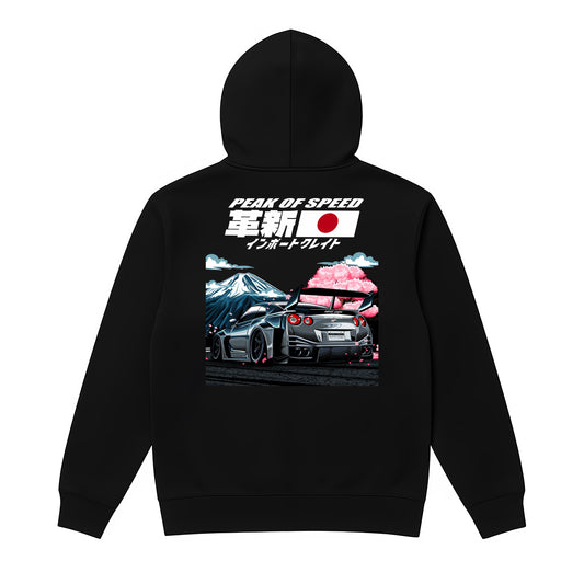 Peak of Speed Heavy-Weight Hoodie