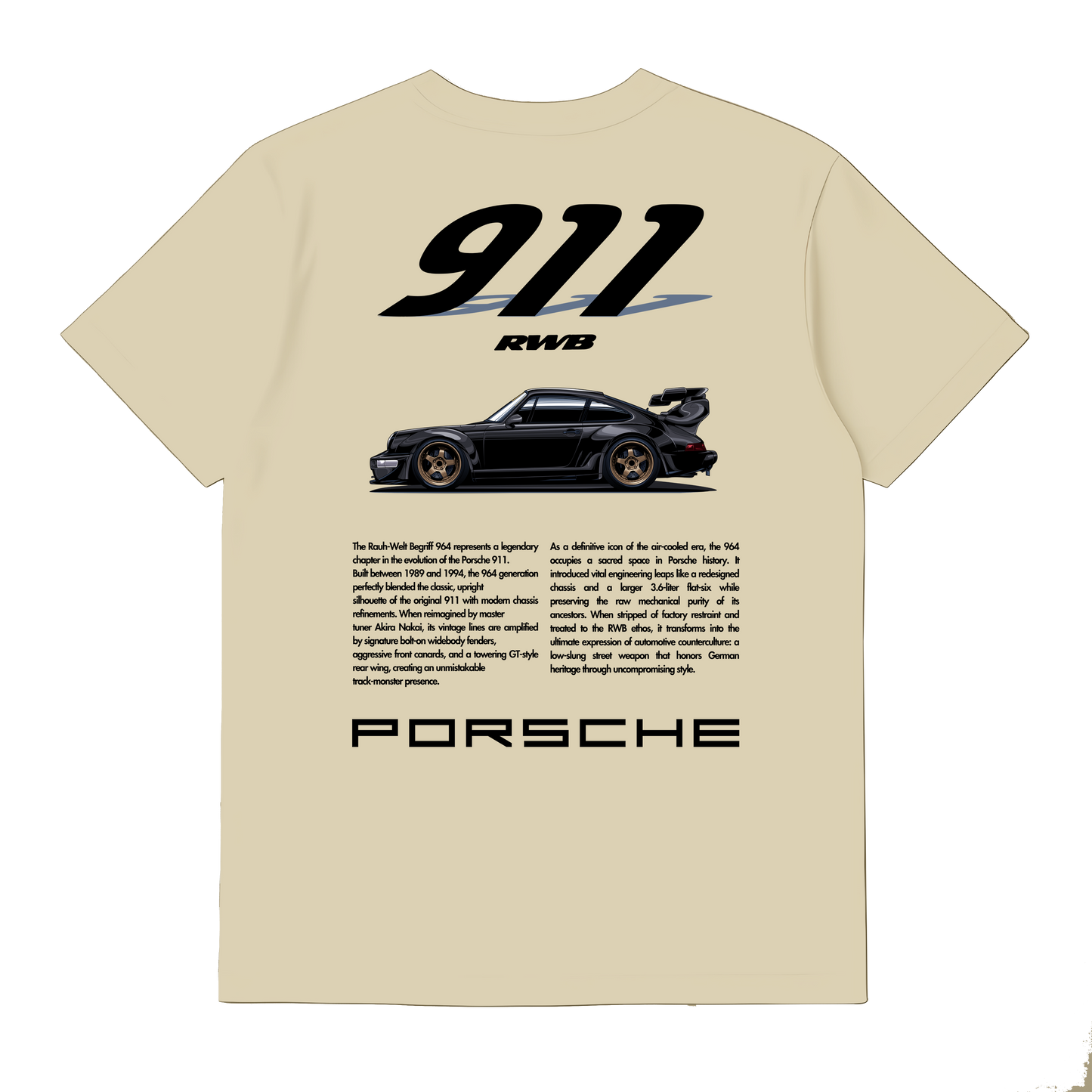 911 RWB Type R T-Shirt - 911 Legend