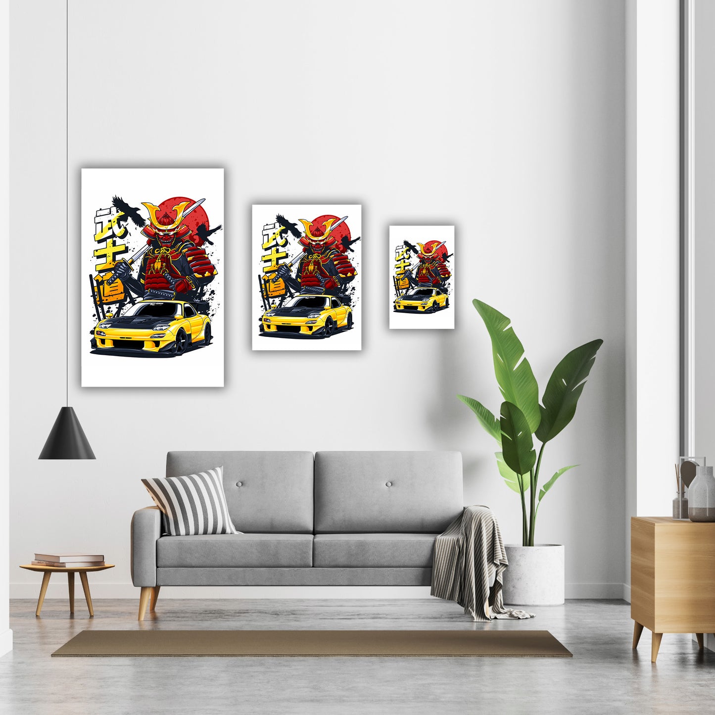 Mazda RX-7 FD3S JDM Car Poster - Ronin 7 | Ikigai Collective