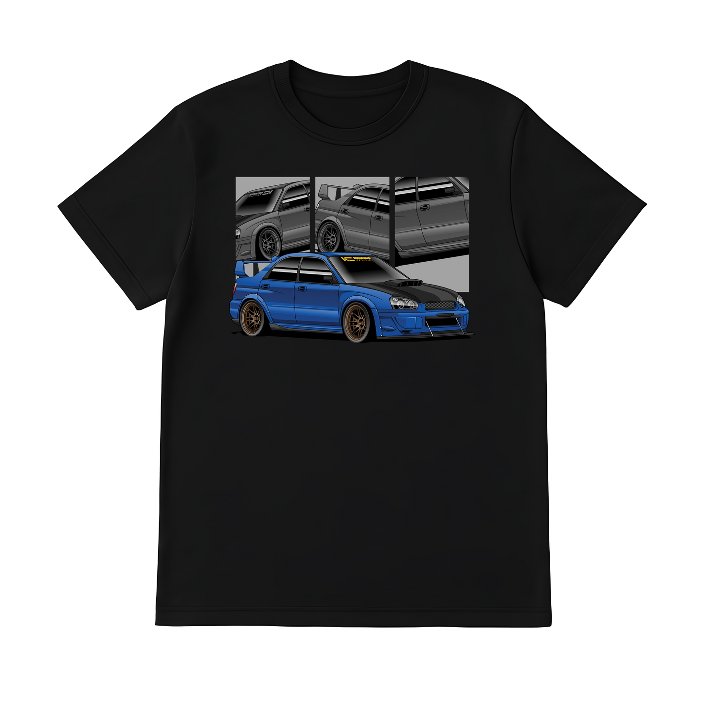 Subaru WRX STI -Blob-Eye (Blue) JDM Car Shirt | Kansei Street