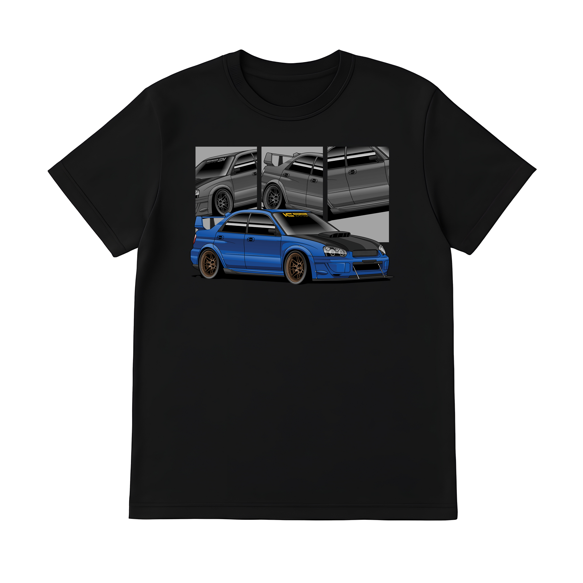 Subaru WRX STI -Blob-Eye (Blue) JDM Car Shirt | Kansei Street