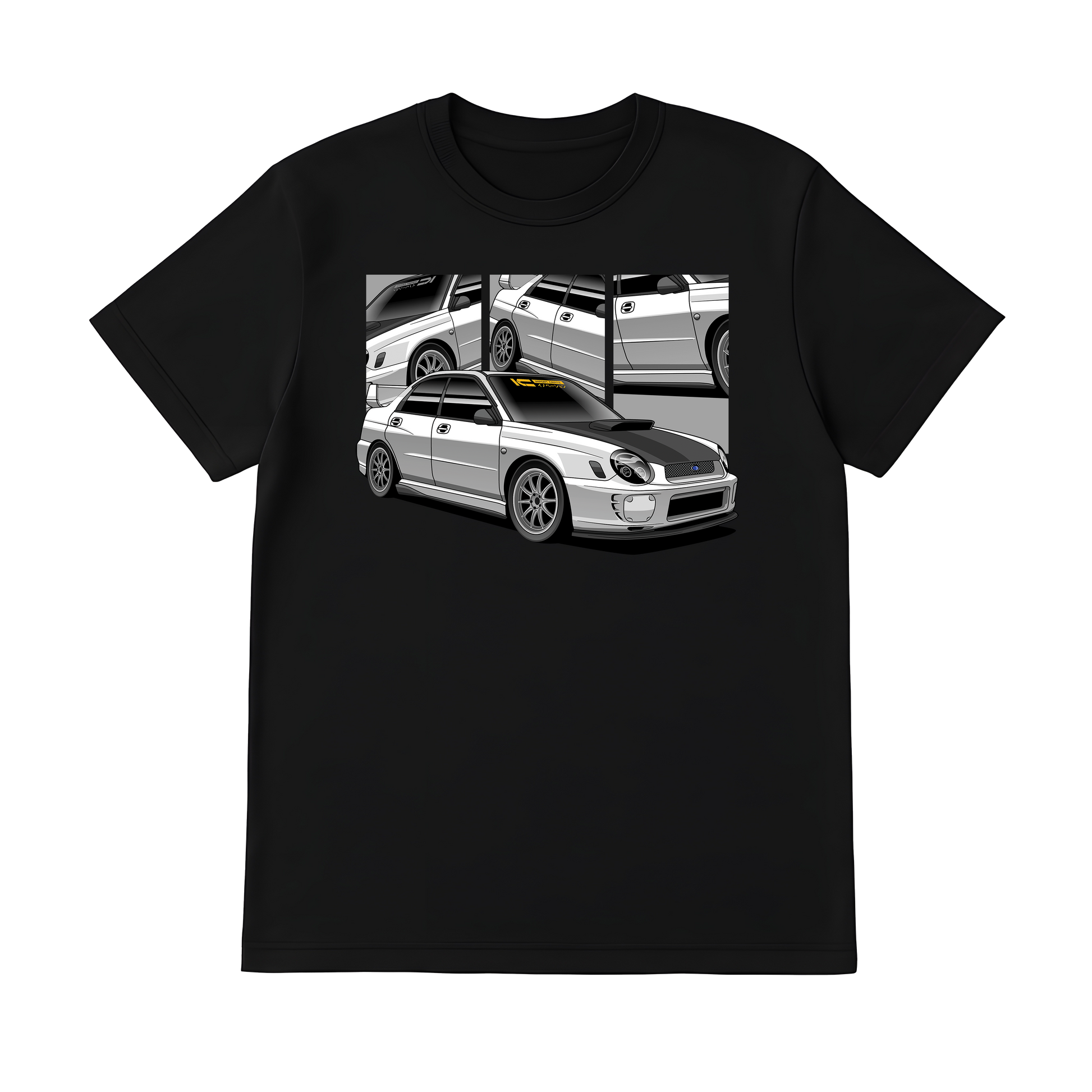 Subaru WRX STI -Bug-Eye (White) JDM Car Shirt | Kansei Street