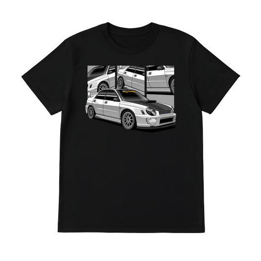 Subaru WRX STI -Bug-Eye (White) JDM Car Shirt | Kansei Street