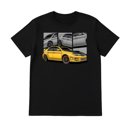 Subaru WRX STI - Stink Eye (Yellow) JDM Car Shirt | Kansei Street