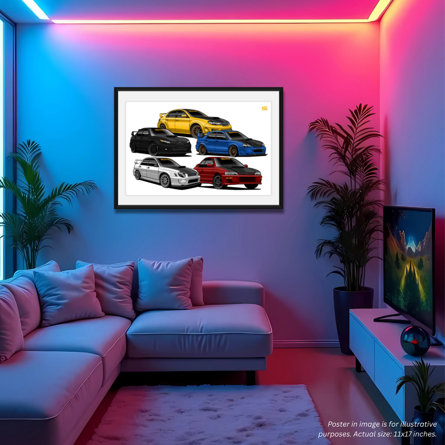 WRX Eye Generations Street Racer Poster - Kansei Street