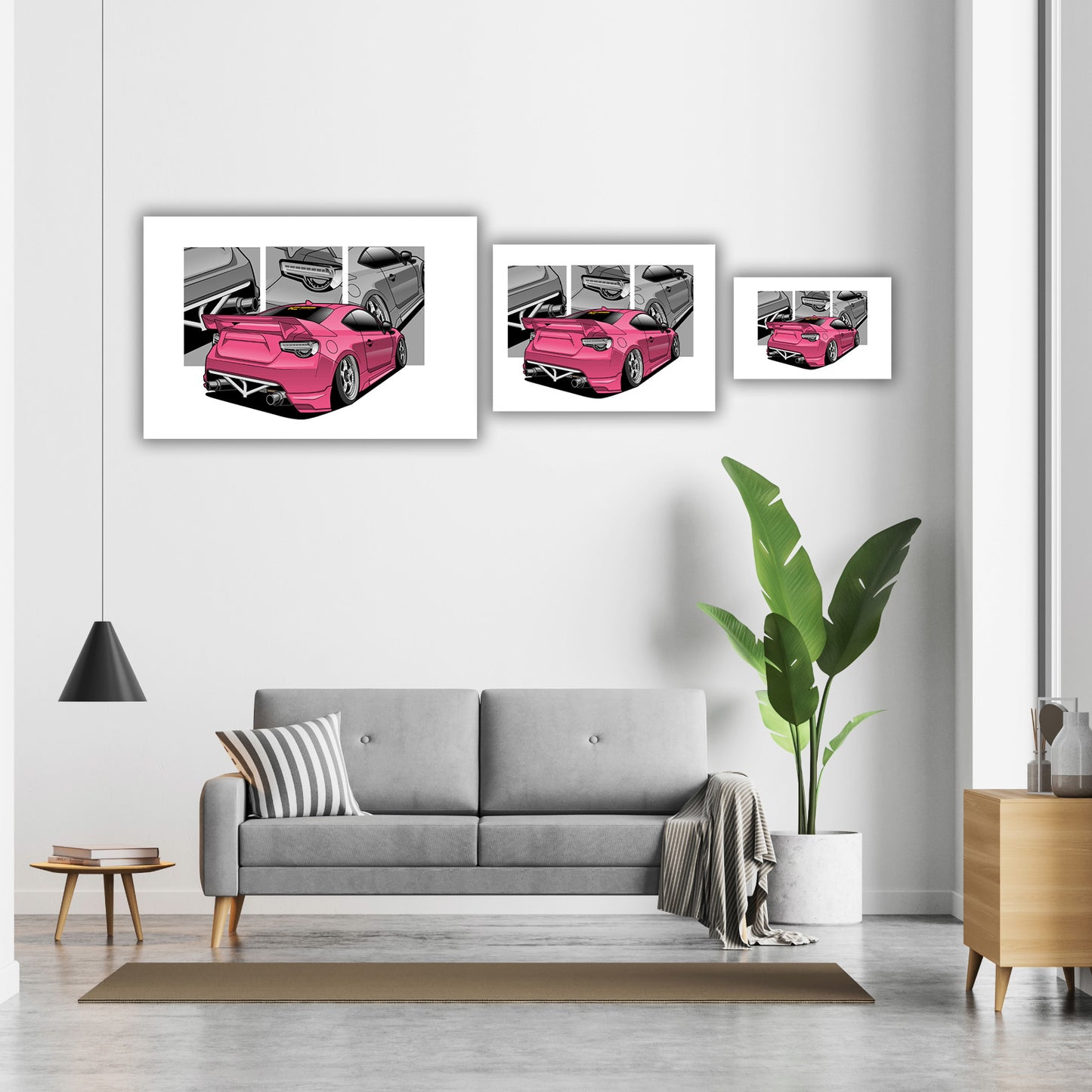 Scion FRS Sakura JDM Car Poster | Kansei Street