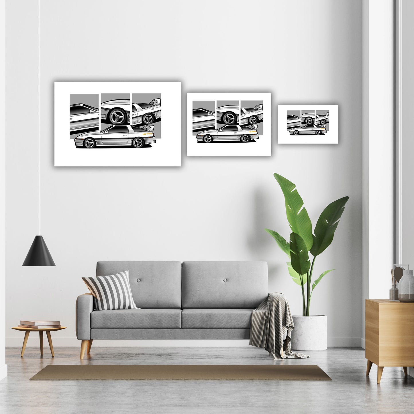 Toyota Supra MK3 JDM Car Poster | Kansei Street