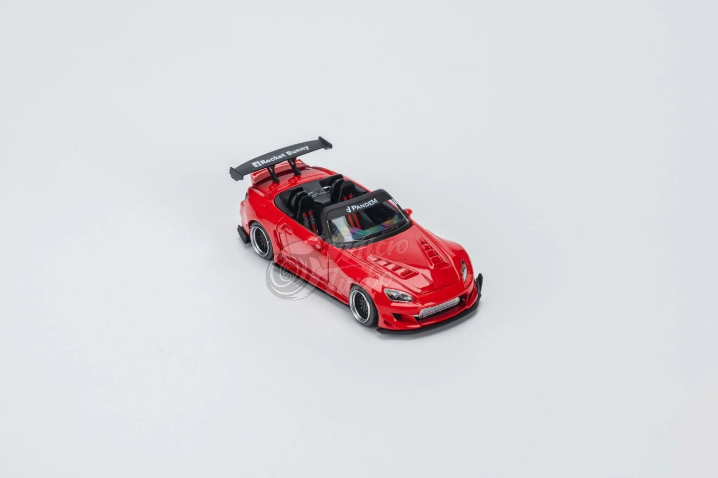 Custom S2000 Pandem Rocket Bunny Red Micro Turbo